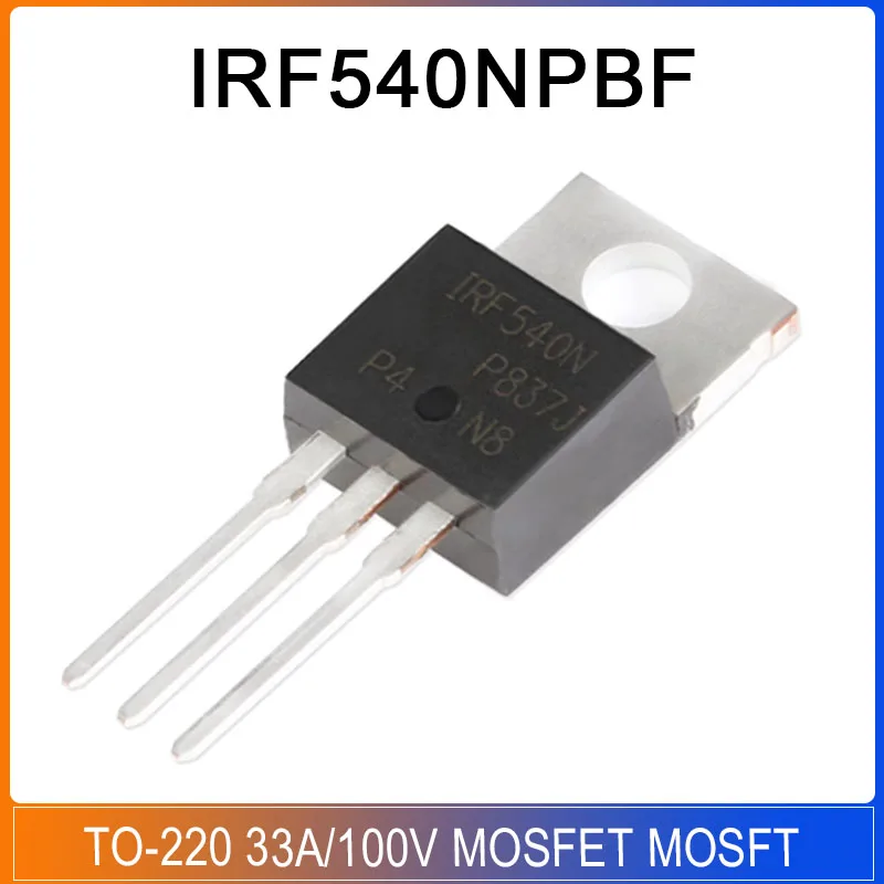 5PCS IRF540NPBF TO-220 IRF540N IRF540 33A/100V MOSFET MOSFT