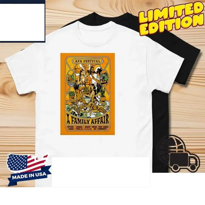 Afa Festival A Family Affair In Canoga Park Ca On Aug 14 16 2025 Poster T Shirt