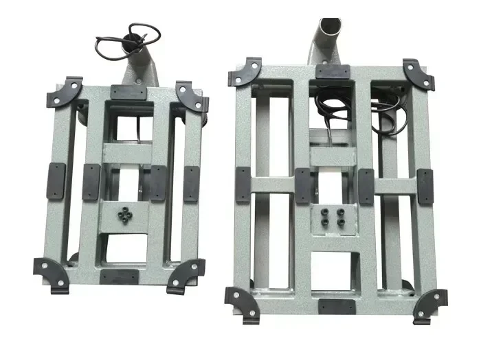 300mm 400 450 500 600 mm Electronic Digital Bench Scale 100kg 200kg 300kg Mild Steel Compact Platform Weighing Big LED Display