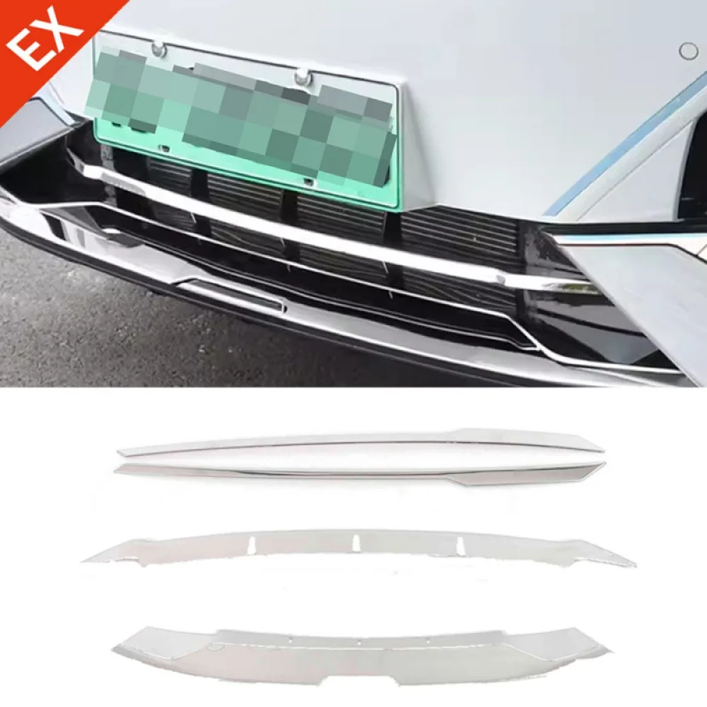 

For CHANGAN Deepal S7 2023-2024 Accessories Garnish Styling Auto Front Grille Hood Engine Decor Sticker Stainless Cover Moulding