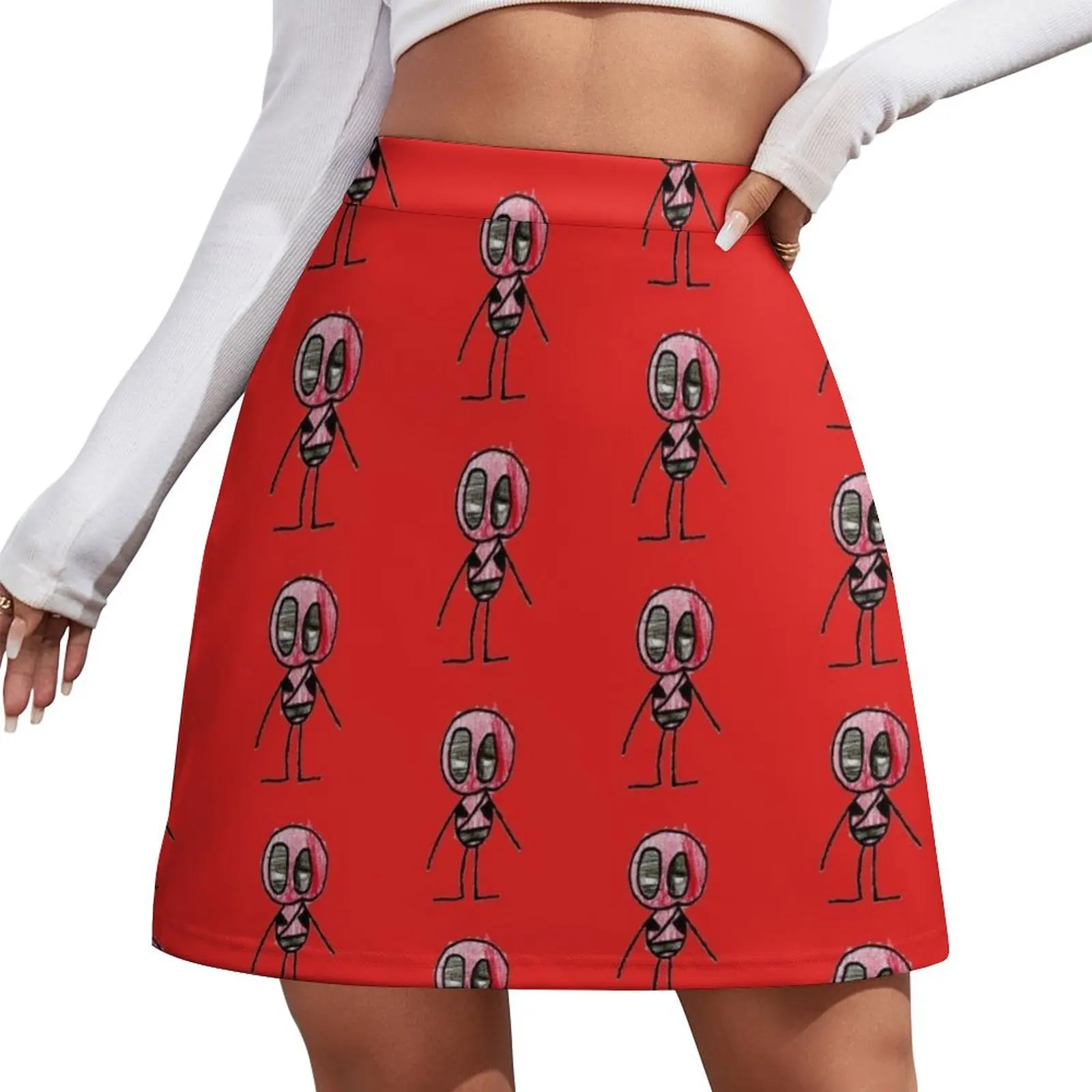 Silas Rocket Anti-Hero Mini Skirt Kawaii korean women's clothes Female clothing Clothing female