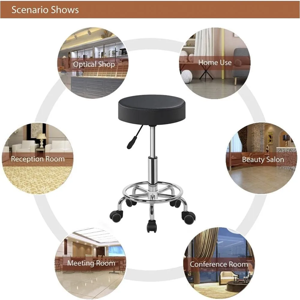 طاولة مانيكير قابلة للطي مقاس 37 بوصة من Yaheetech ومقعد دوار، محطة عمل مكتب الأظافر مع حقيبة حمل/عجلات و360 درجة ° ارتفاع دوار-أ #2