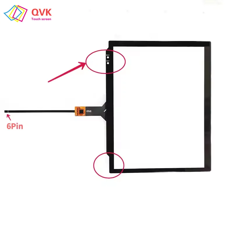 9.7 inch For Ford Fiesta MK7 2009 - 2016 GPS Navigation Car Radio Multimedia Capacitive Touch Screen Digitizer P/N HLC 812-97
