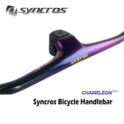 SYNCROS-Carbon Handlebar for MTB Bike, Chameleon Handlebars, Matte, Gloss -20 ° Stem, FRASER IC, SL, WC, 70-100mm * 780mm