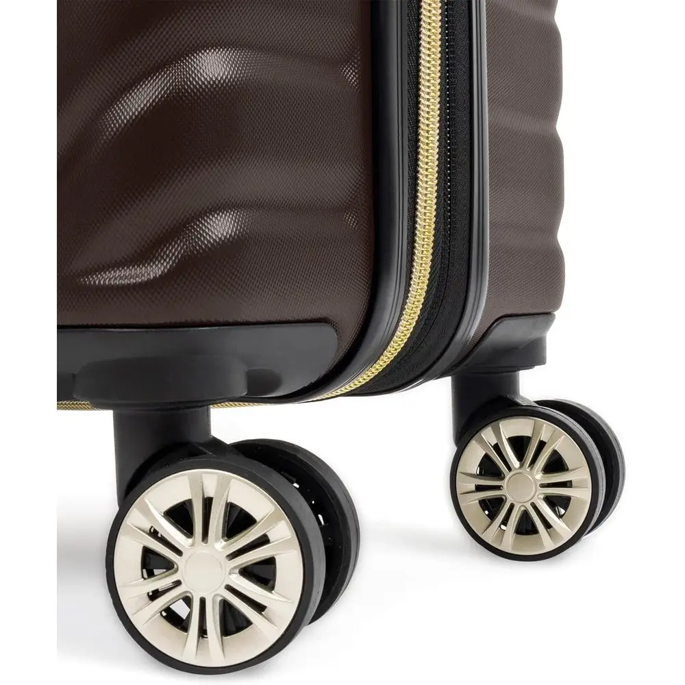 Kenneth Cole Madison Square 20 Expandable Hardside Spinner Suitcase, Chocolate