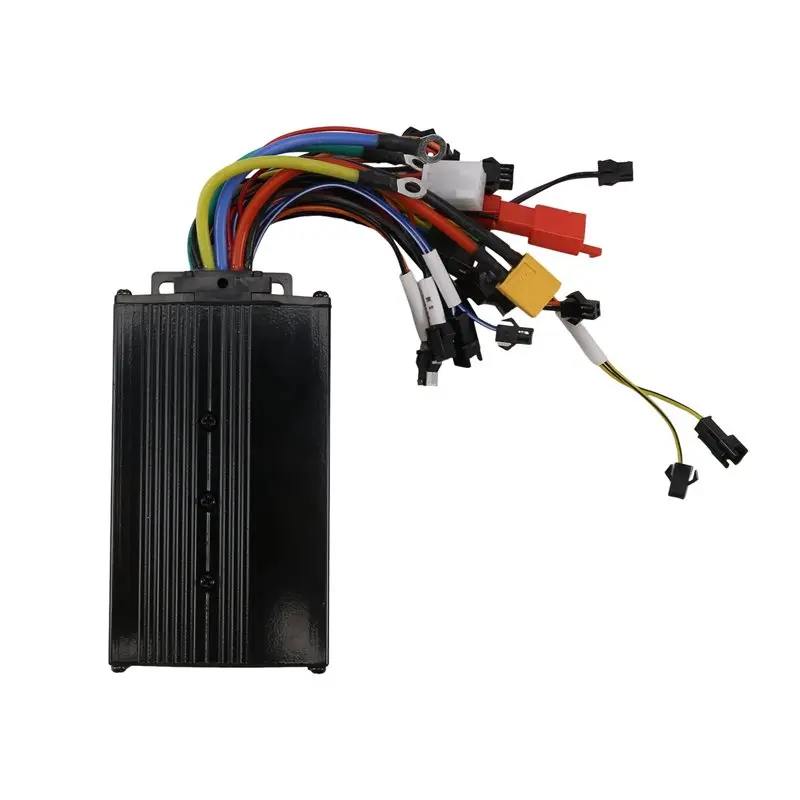 【AA86】No LCD Display Brushless Controller 45A 1500W Ebike Sine Wave Speed Regulator For Electric Bicycle E-Scooter Parts