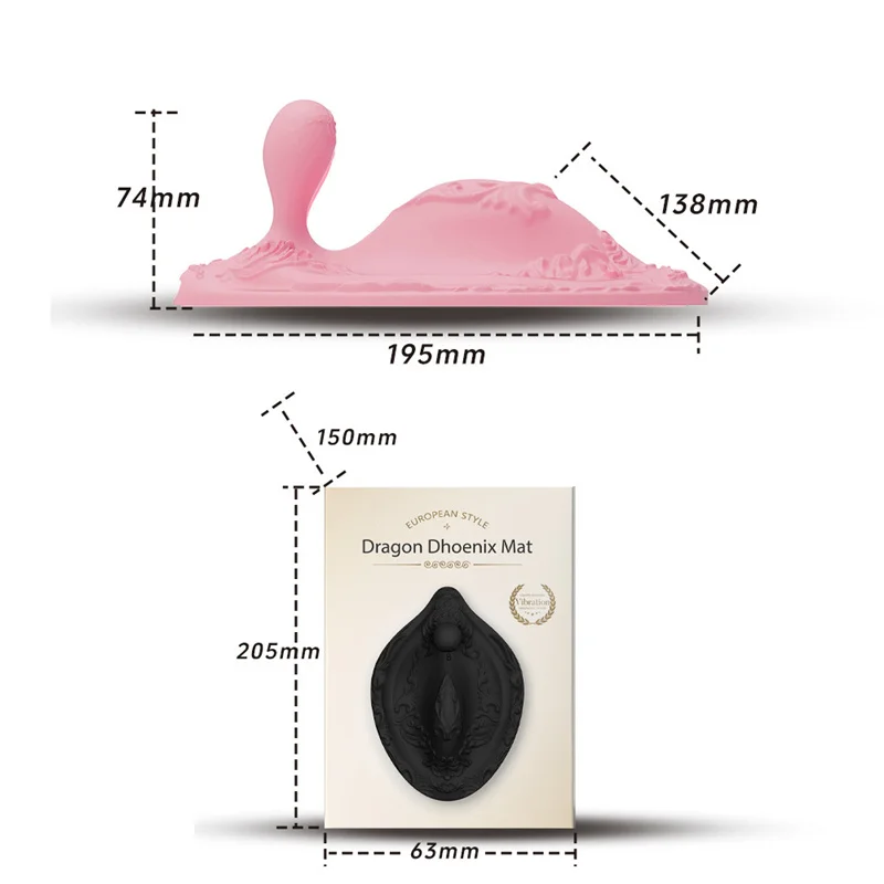 Silicone body detail with rounded shape, soft-touch finish, and discreet personal care design