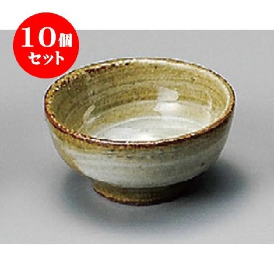 

Set of 10 Delicacy Tea Brush Delicacy 2.4 x 1.2 inches 60 x 30 mm Earth Japanese Tableware Restaurant Restaurant Commercial Use