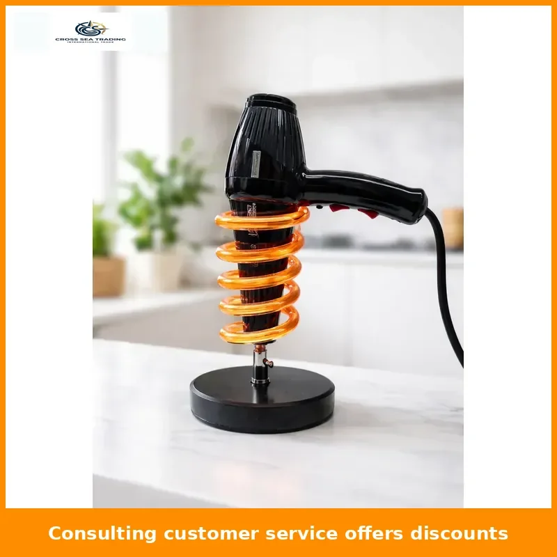 Desktop hair dryer bracket Hair salon Barber shop Household non-punching storage hair dryer holder