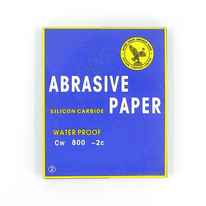 wet/dry sandpaper, A4, silicon carbide abrasive sheets, ideal for woodworking, automotive sanding and DIY projects.