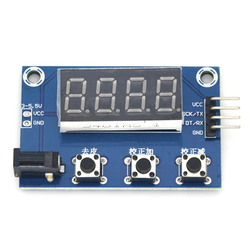 HX711 Load Cell Weight Pressure Sensor AD Module With Display 24-Bit Weighing Instrument Electronic Scal