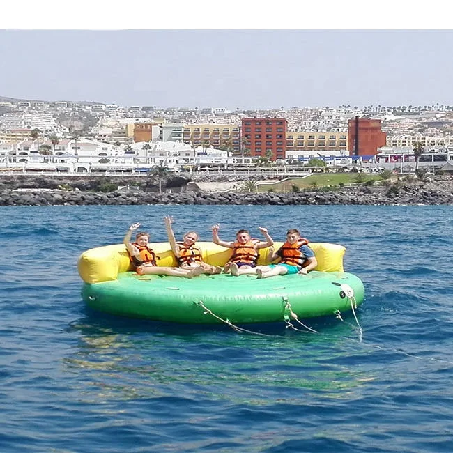 Commercial Inflatable Floating Sofa Inflatable Traction Water Sports
