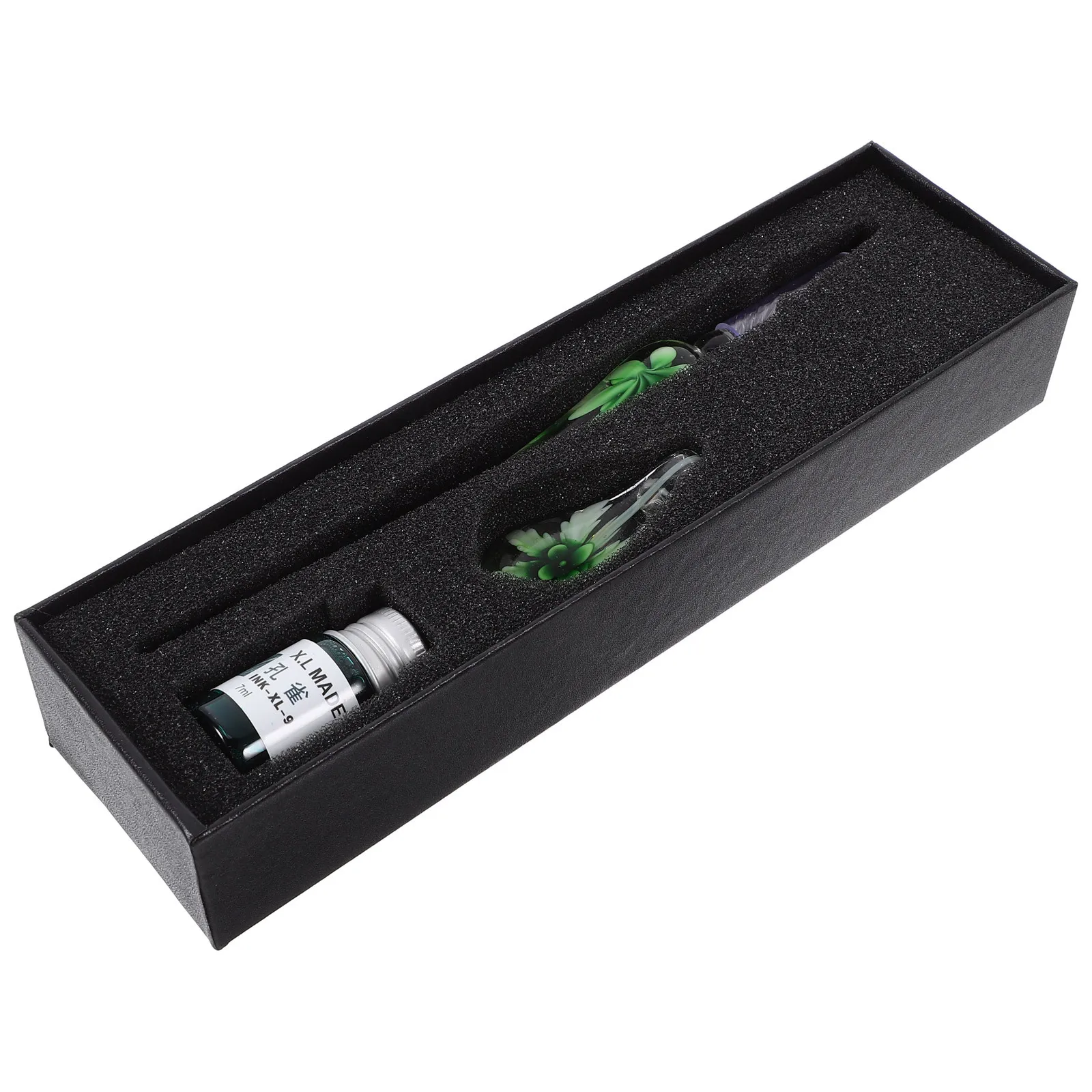 

1Set Unique Glass Dip Pen Great Option for Birthday Thanksgiving Gifts Handmade with Chic Design Glass Dip Pen