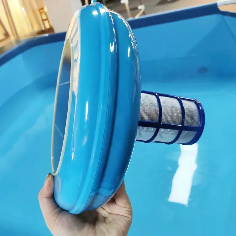 

--Floating Solar Ionizer Decrease Chlorine Crown For Swimming Pool Cleaning Tools & Accessories