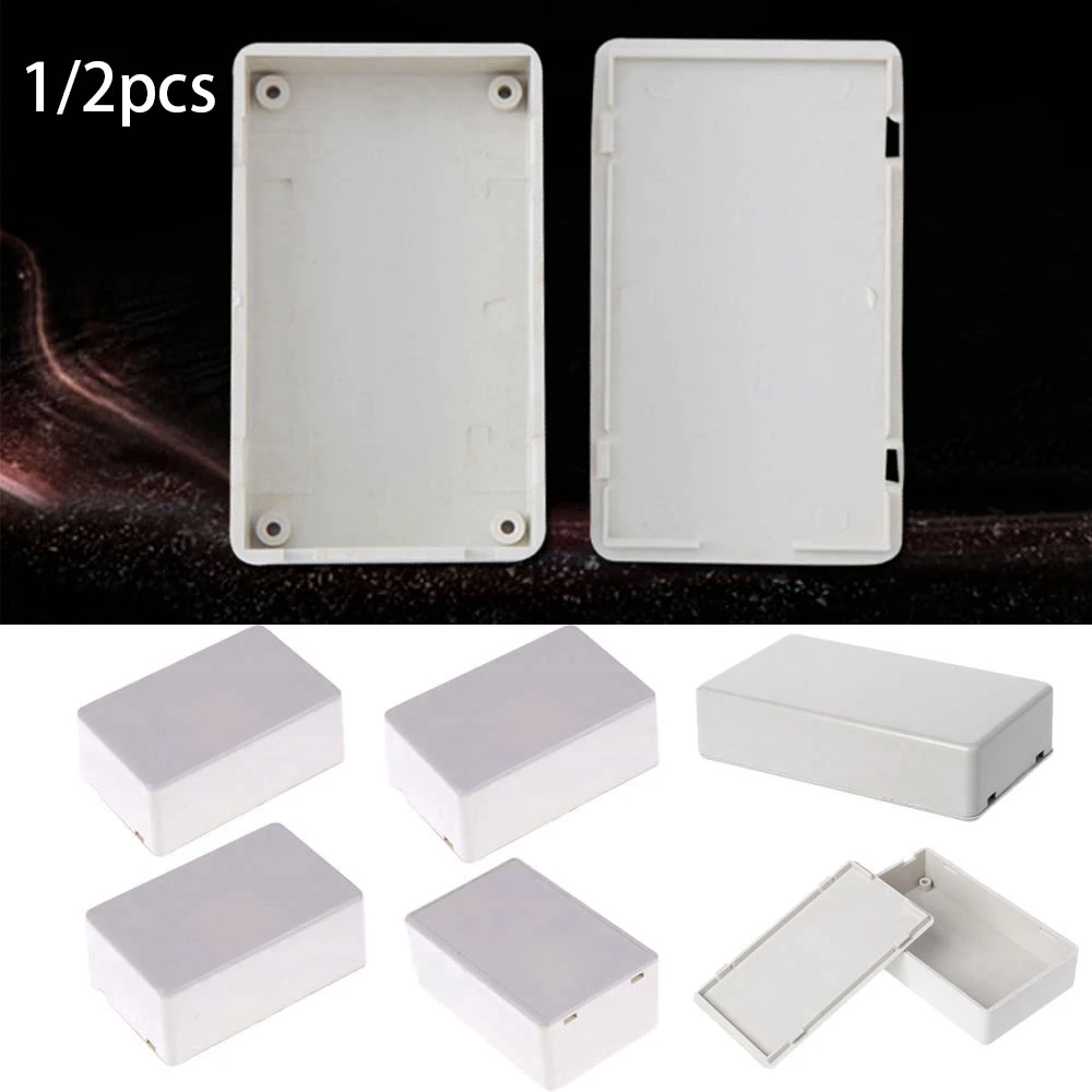 1/2pcs 8 sizes DIY High Quality Electronic Project Box Enclosure Boxes Instrument Case Waterproof Cover Project