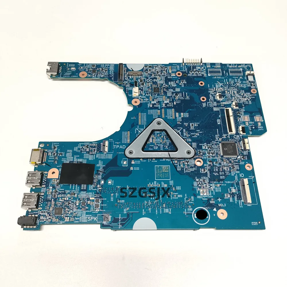 FOR DELL latitude 3470 3570 laptop motherboard,14291-1  CPU i3-6100U, CN-0P5M6K, 0P5M6K, P5M6K, 14291-1 100% tested,