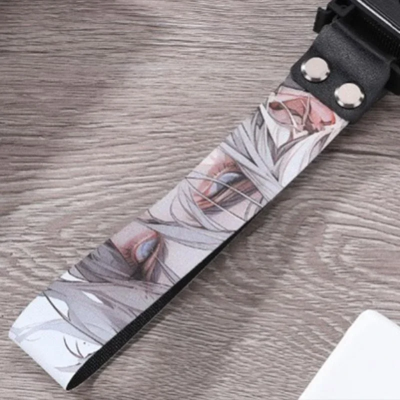 Vielseitigkeit Twill Ribbon Lanyard Wooting Keyboards Gurt für Tastaturen, Telefone und Kameras mit Anime -Grafiken