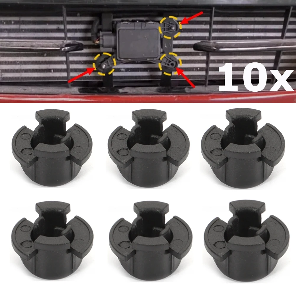 10Pcs Car ACC Cruise Radar- Sensor Control  Bracket Clip Buckle Holder 0203009002 PA66-GF30 PA66GF30 Automobile Accessory