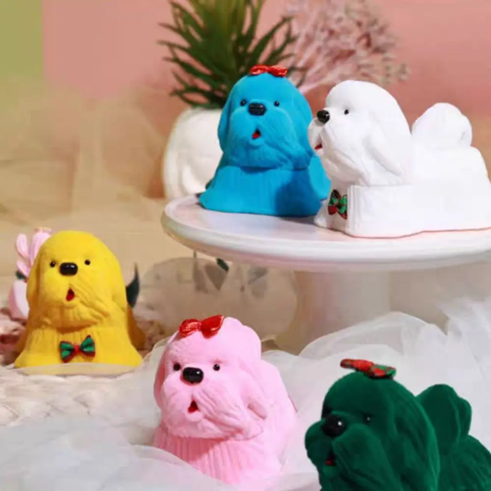

Novelty Lovely Velvet Rings Box Bright Color Bowknot Cartoon Jewelry Box Home Decor Organizer Jewelry Packing Couple