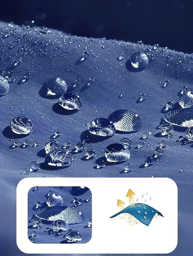 Men's Red Bull Hooded Down Jacket - Waterproof & Windproof