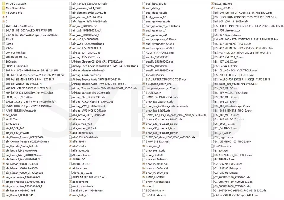 Picture 5: UPA Programmer 581 MB + Script Files Collection Database