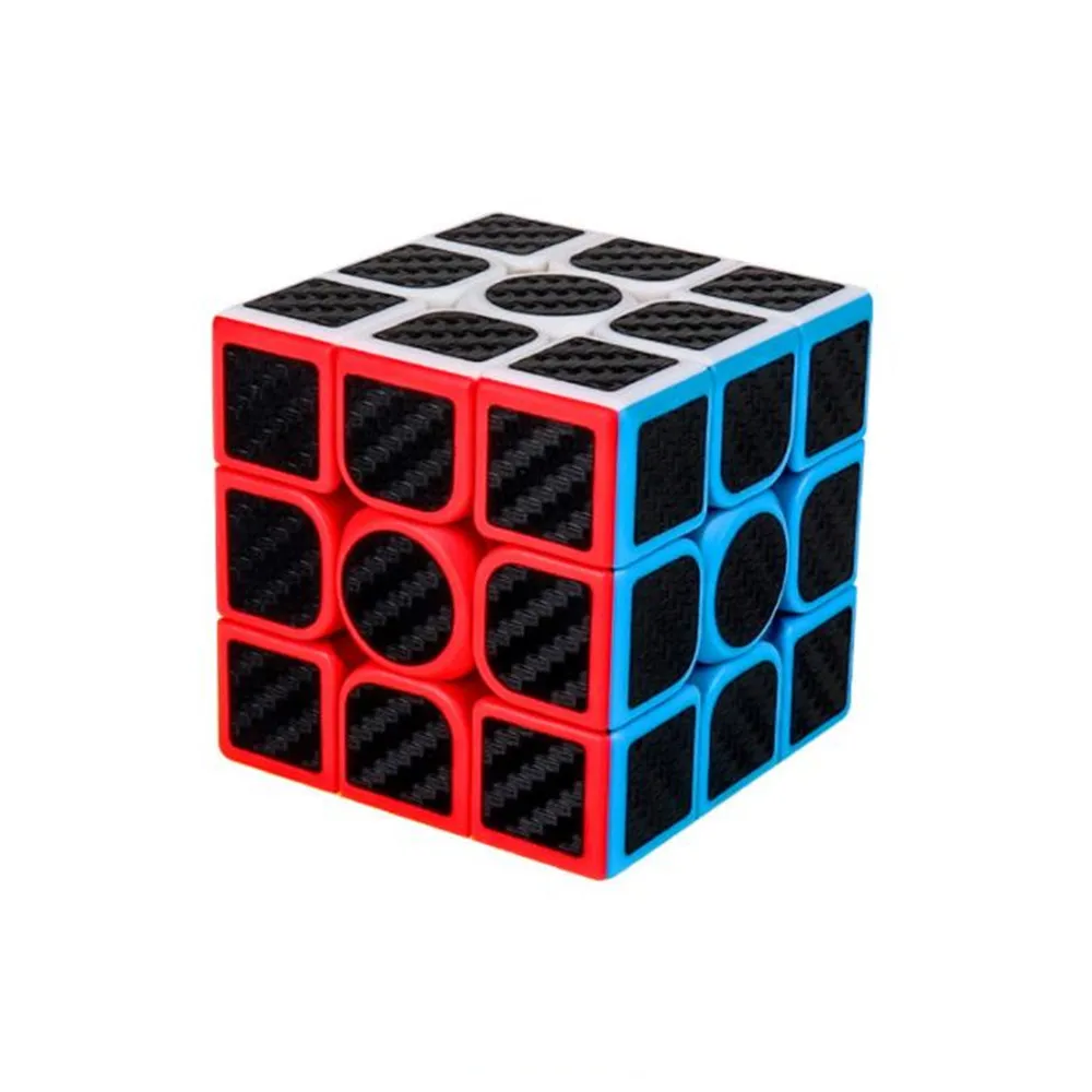 MOYU Meilong 3x3 Professional Magic Cube Carbon Fiber Sticker Speed Cube Puzzle Educational Cubo Magico Toys For Children