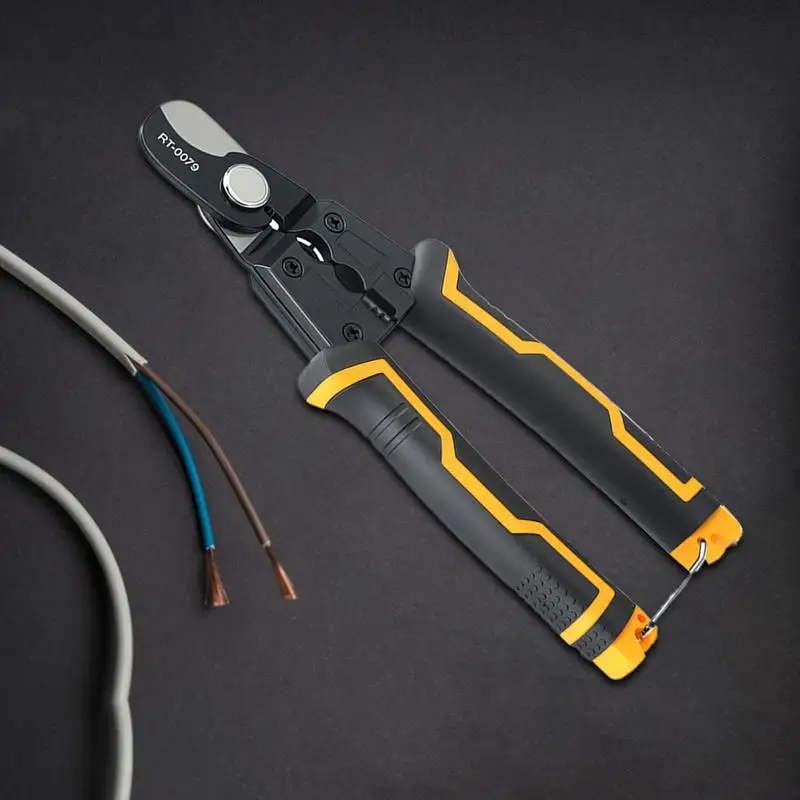 

Wire Stripper Tool Multifunctional Cutting Tool Precision Multifunctional Shears Nipper Clippers With Safety Lock For Cutting