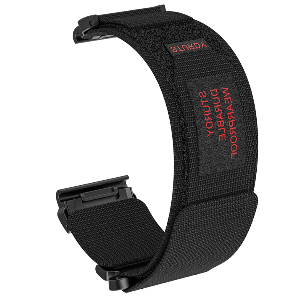 QuickFit 22mm 26mm Watch Band For Garmin Fenix 8 8Pro E 7 7X 6 6X 5X Plus/Epix Pro 47mm 51mm/Tactix 8/Enduro 3 Woven Nylon Strap