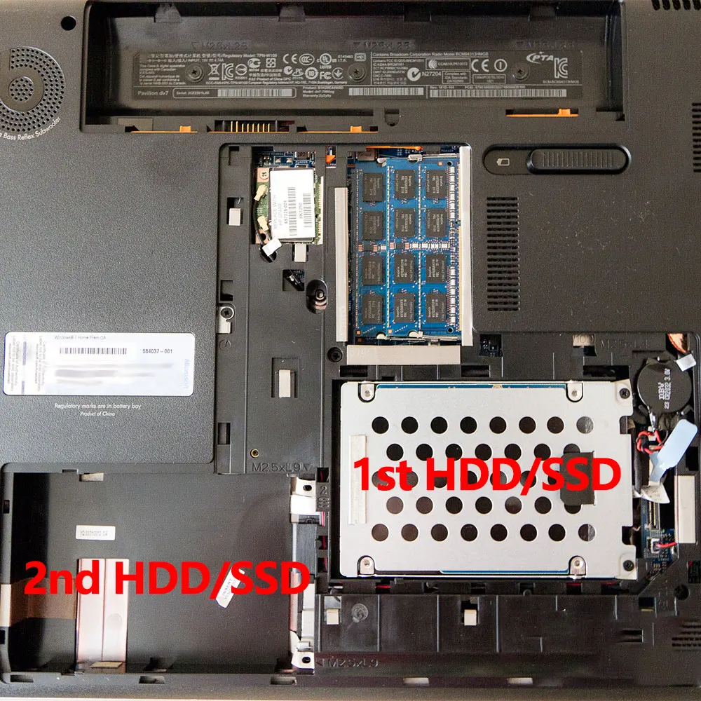 Replace For HP Pavilion DV7-7000 DV7T-7000 DV6-7000 DV6T-7000 Series Laptop 1st 2nd SATA Hard Drive HDD SSD Connector Flex Cable