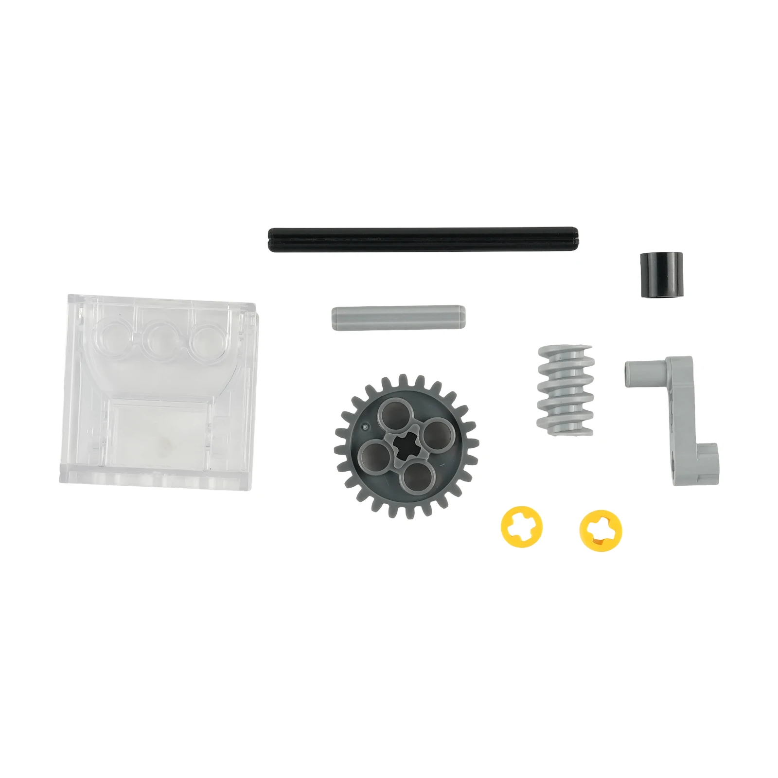 MOC 터보 기술 블록 기어 부품 클리어 터보 박스 6588/4716/3648 조립 장난감 소형 브릭 교체 액세서리