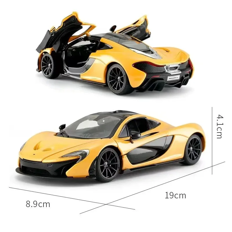 Rastar 1:24 McLaren P1 Static Simulation Diecast Alloy Model Car Toy collection Christmas Gift Models Cars