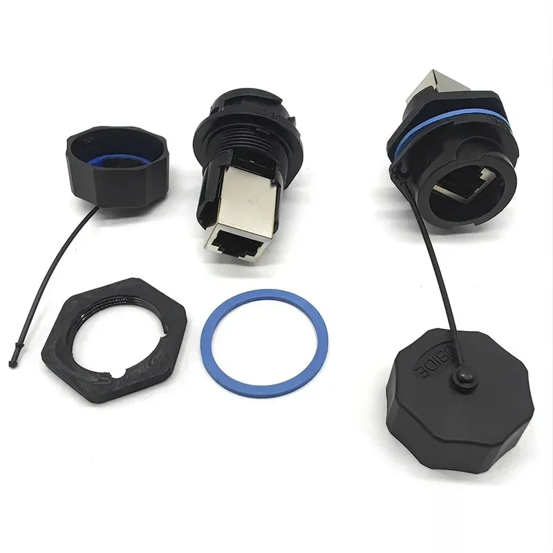 IP67 RJ45 Netzwerkanschlusskabel Wasserdicht RJ45F71RA Schnallenverbindung Buchse F6 Aviation Stecker RJ45 RB Ethernet Stecker