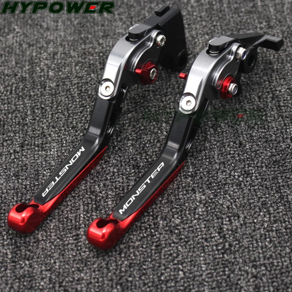 CNC Aluminum handle accessories motorcycle brake clutch levers For Ducati monster ST2 M 400 600 620 750 919 M600 ST2