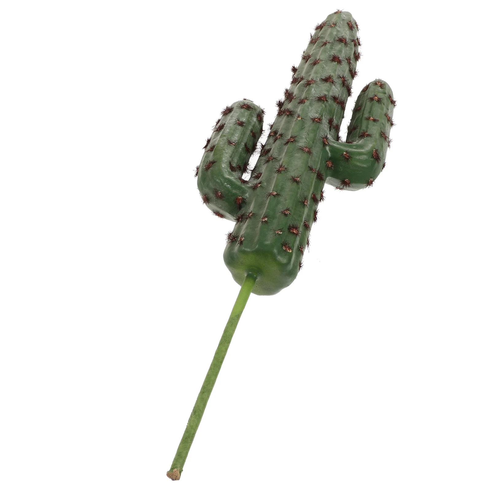 Potted Prickly Pear Decoration Plants Cactus Toy Small Artificial Faux Indoor Ornament Decorate Office