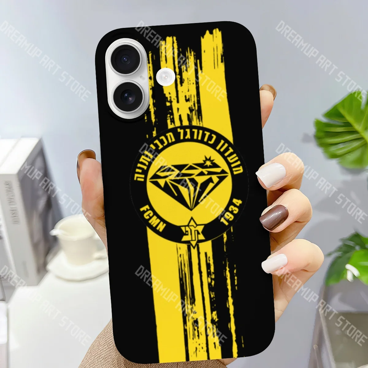 Maccabi Netanya Case for iPhone 17 16 15 14 11 Pro Max 13 12 Air Mini XR XS X 8 7 6 6S Plus Soft Silicone Shockproof Cover