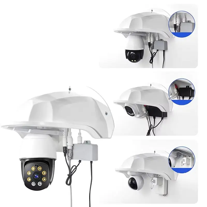 [LXYA68Z!] Protective Covers Wall Waterproof Rainproof Cover CCTV Turret Dome