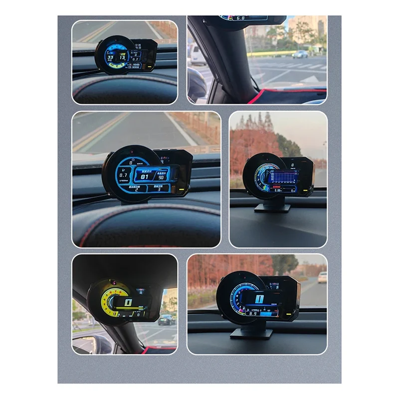 WO-A590 HUD رؤساء متابعة عرض استهلاك الوقود التوربينات منحنى رؤساء متابعة العرض الضوء المحيط القيادة النتيجة رؤساء متابعة العرض A590-P