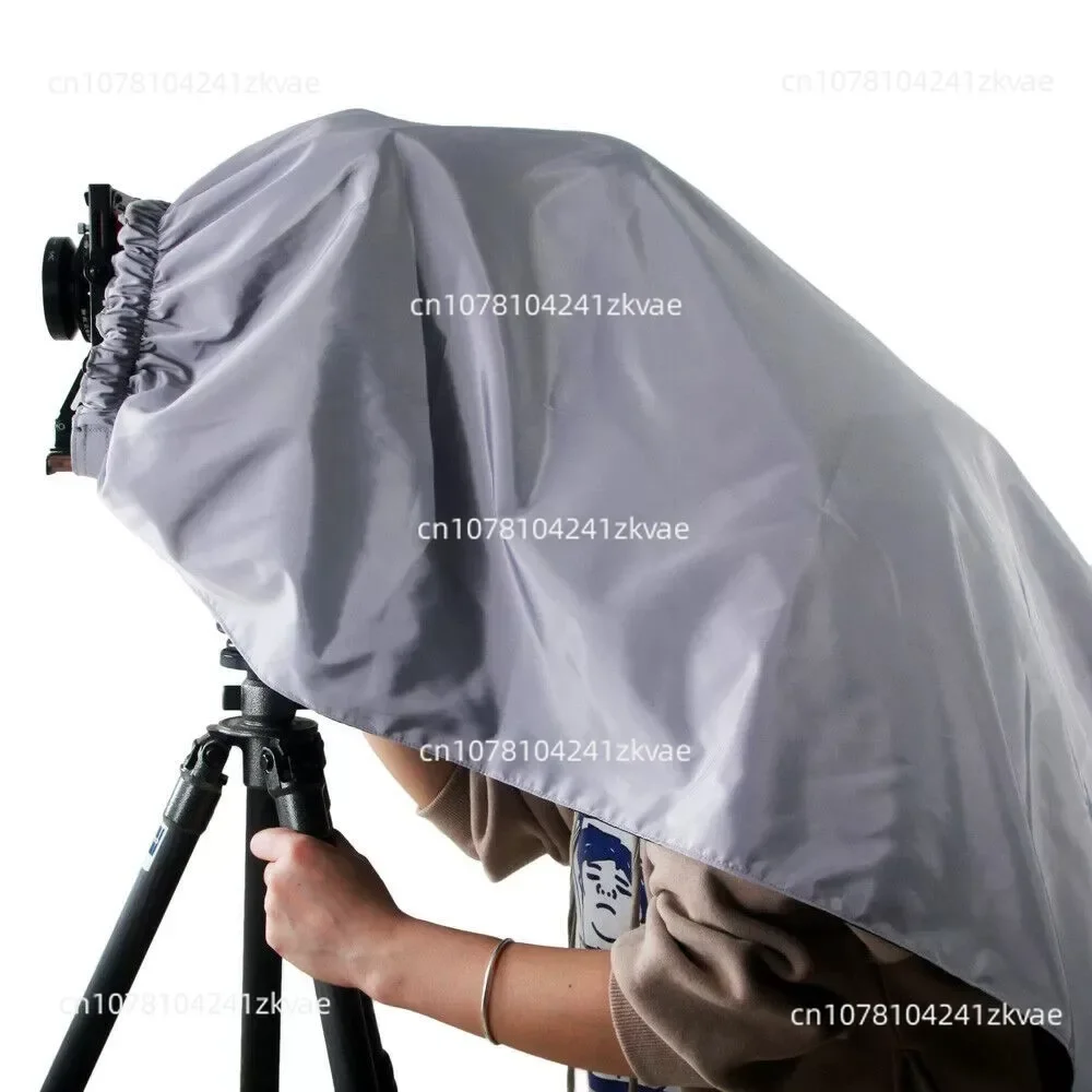 

4x5 5x7 8x10 Large Format Camera Focusing Crown Cloth Silver Red Black Hood Breathable Wrap Film Box