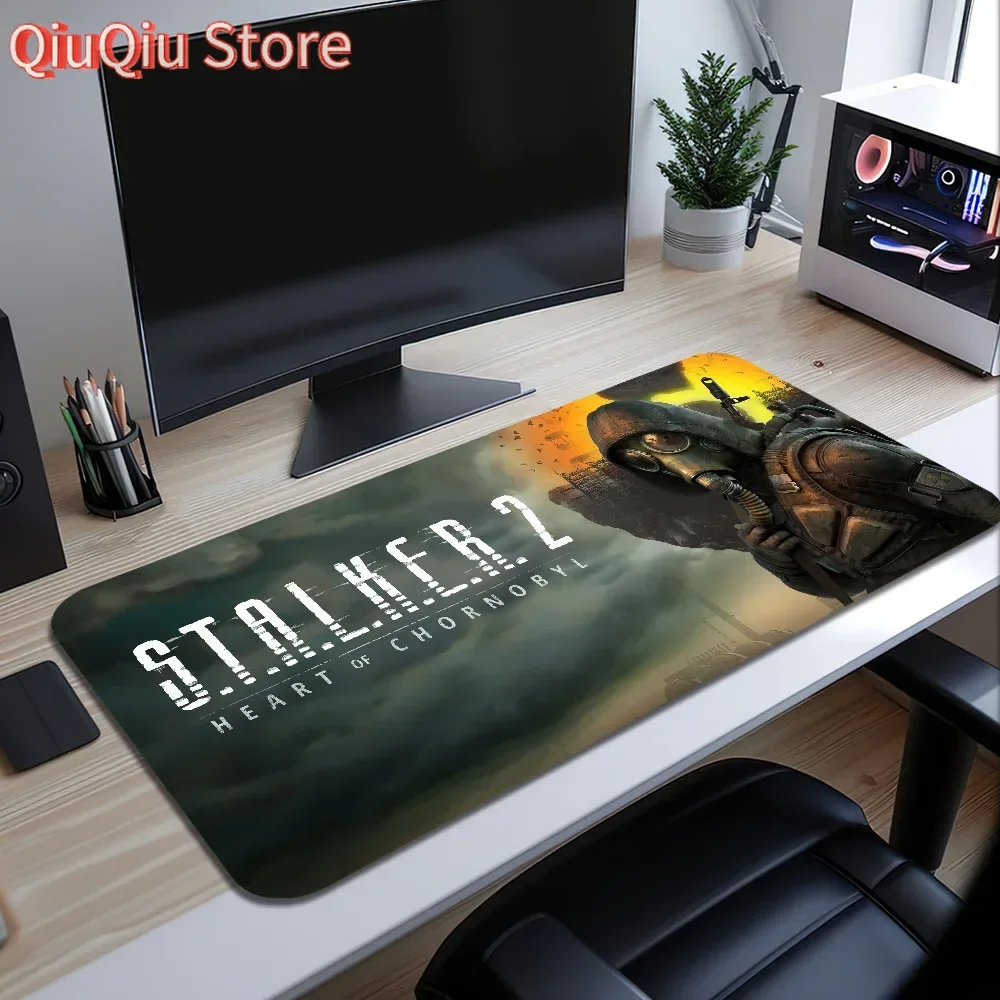 S-Stalker 2 C-Chornobyl Mouse Pad Large Desk Mat Keyboard Ergonomic Office Rubber PC Non-slip Anti-fray Home Custom Best Price