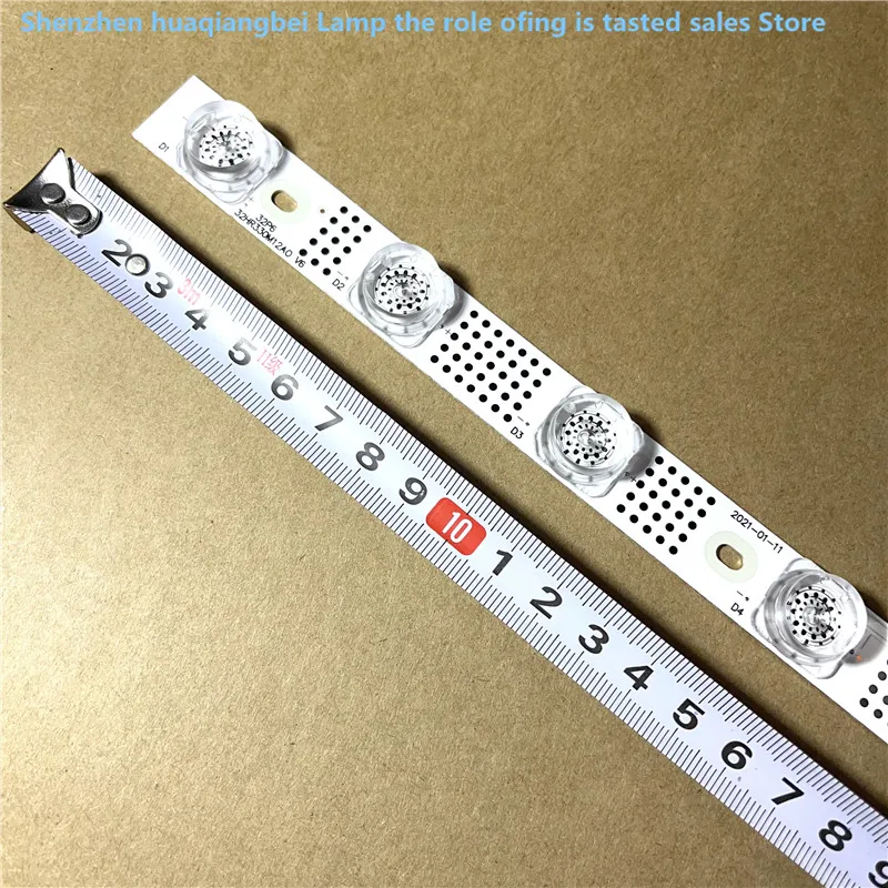 

LED Band For THOMPSON 32HD5506 32HD5536 32HD5526 LED Bars Backlight Strips 32HR330M12A0 V3 V6 4C-LB3212-HR01J 12LED 6V 58.5CM