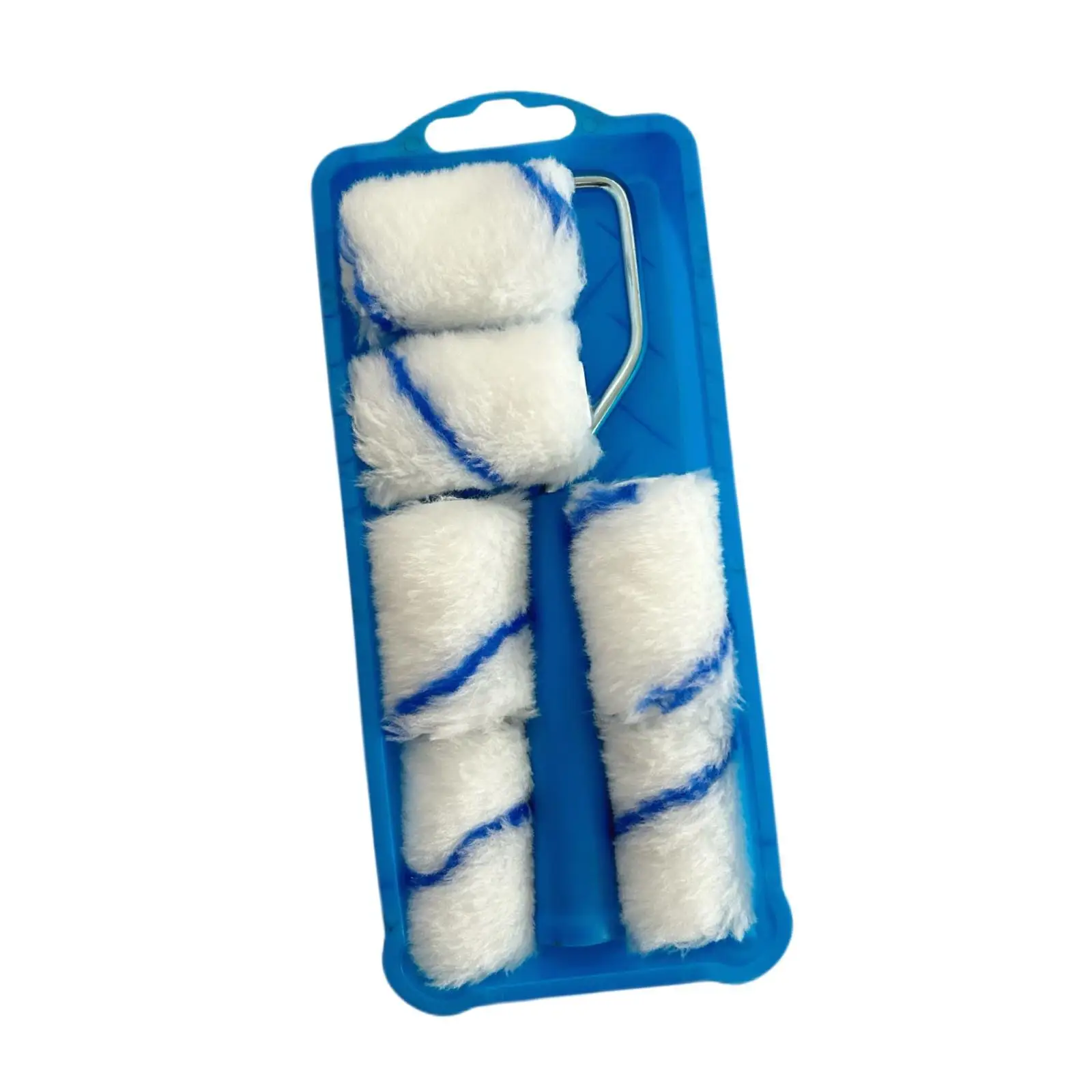 Paint Roller with Frame Tray Roller Cover, 2inch Roller Naps Small Paint Rollers for Ceiling Home Painting Supplies