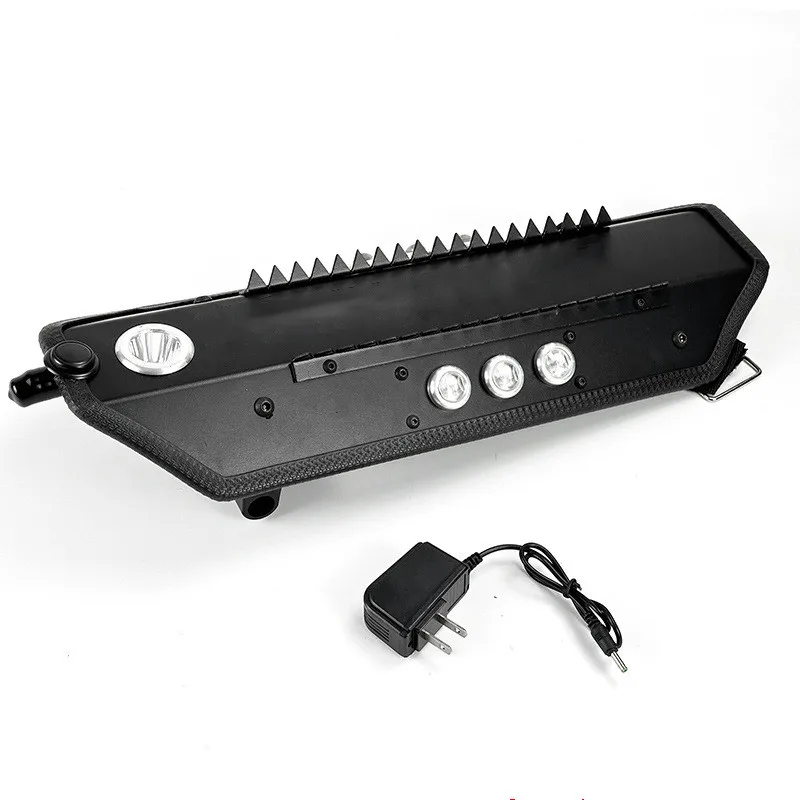 Self Defense Shield With Colorful Light Portable Personal Security Protection Tool Men Women Universal Aluminum Alloy