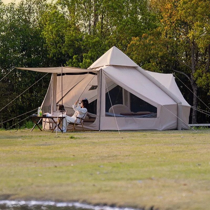 

Oxford Cloth Fully Automatic Inflatable Tent Ventilated Sun Protection Rainproof Outdoor Camping Overnight Inflatable Tent