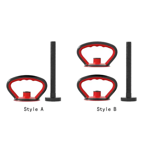 Imagen 2 del producto Mango de Kettlebell portátil multifuncional Kettlebell Push up Kettle Bell Grip para levantamiento de pesas Entrenamiento interior Gimnasio Viajes