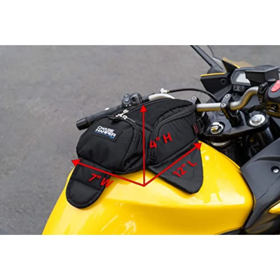 1602M Manta X2 Magnetic Tank Bag - Water-Resistant Tear-Resistant Industrial Grade Ballistic Nylon with Anti-Scratch Rubberized view 2