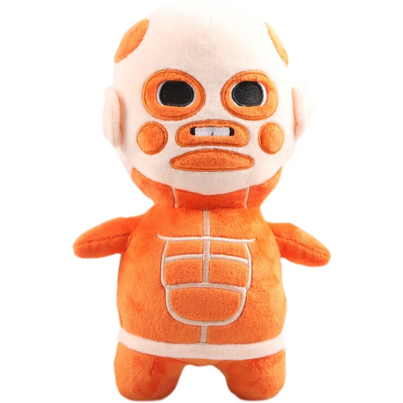 

Горячая атака на Титанов, аниме, периферийные плюшевые игрушки, каваи, оранжевый гигант, плюшевая игрушка, хлопковая игровая периферия, коллекционная плюшевая игрушка 25 см