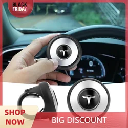 Universal Car Steering Wheel Booster Auto  Handle Rotating Auxiliary Spinner For Tesla Model 3 Y S  Roadster Cybertruck Juguete