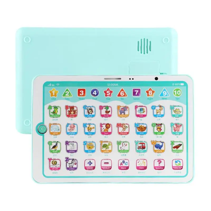 Kids Learning Tablet Tablet Learning Machine Number ABC Learning Toys Interactive Toy Early Educational Number ABC Learning Toys