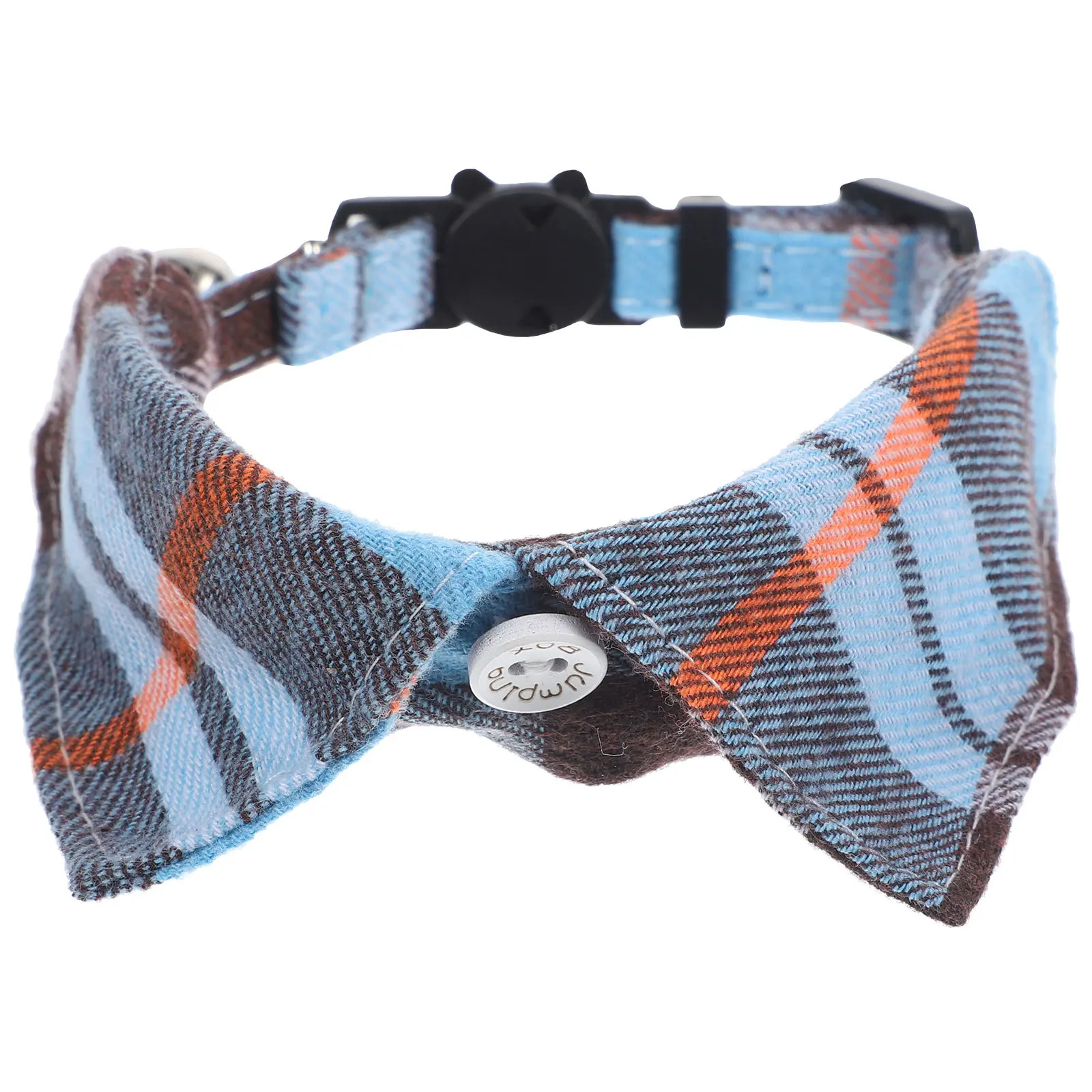 

Cat Collar Cute Plaid Design Adjustable Comfortable Durable Stylish for Kittens Daily Use Parties Weddings Photo Shoots