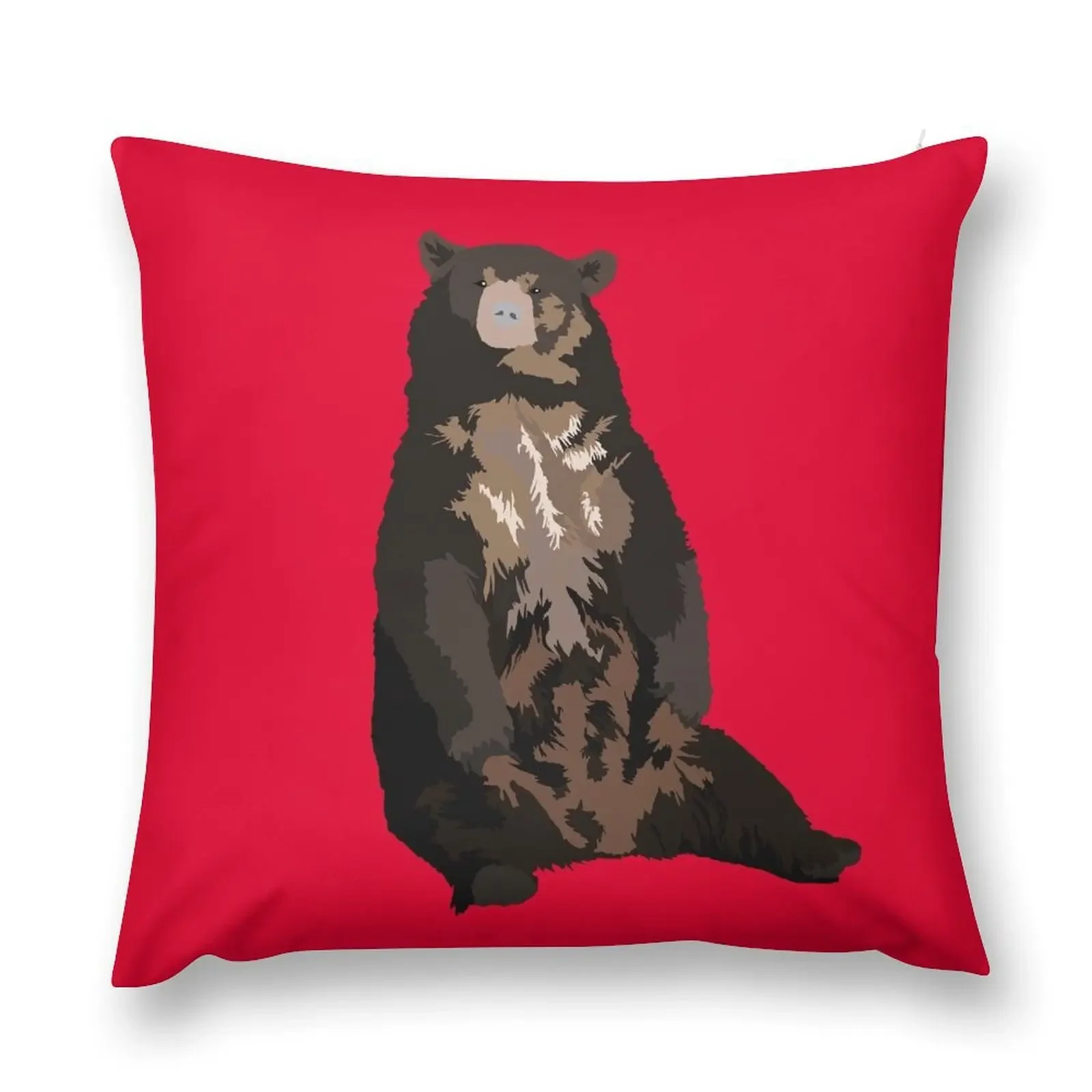 

Brown University Bear Throw Pillow Luxury Pillow Case Sofa Cushions Covers Pillows Aesthetic Sofas Covers pillow